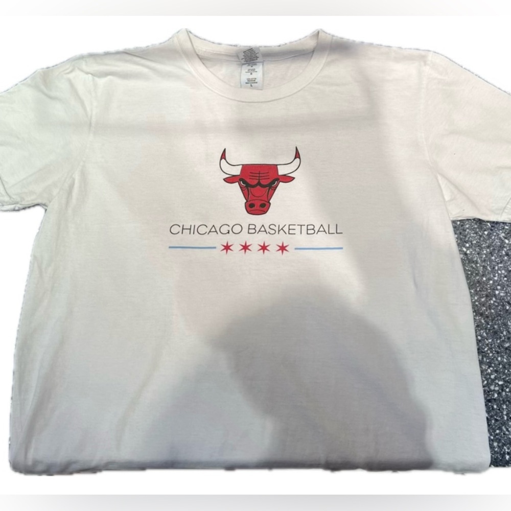 Chicago Bulls Whit Tshirt